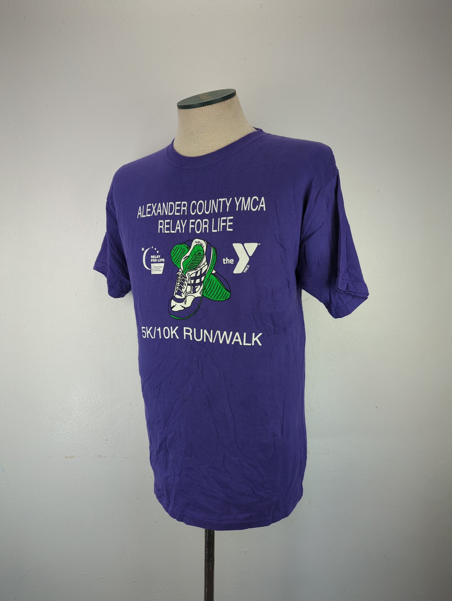 Camiseta Morado Hanes