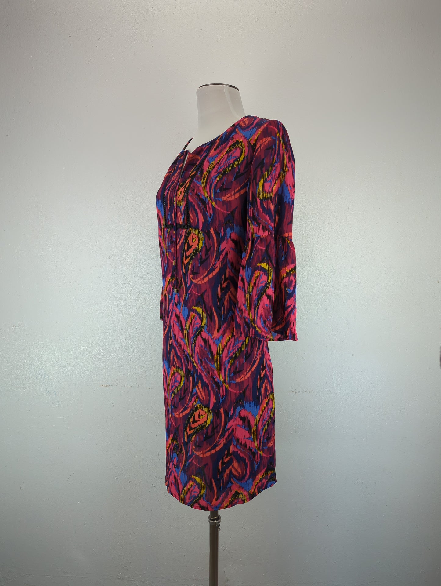 Vestido Multicolor Cappa galla