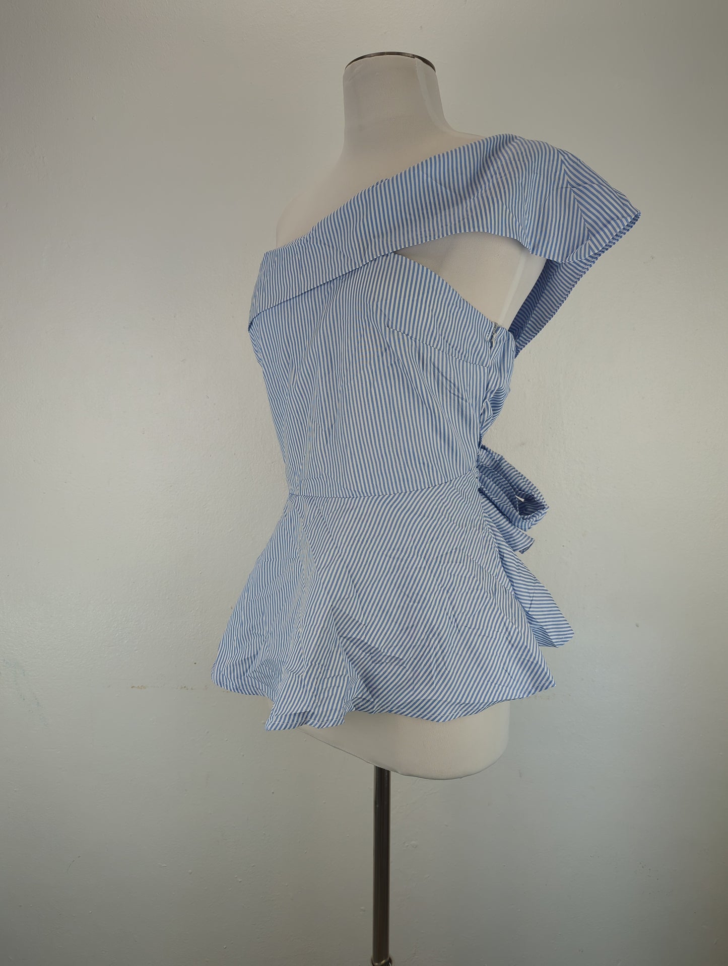 Blusa Azul claro de Rayas Variangis