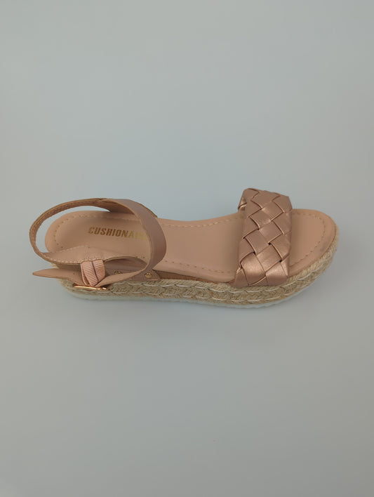 Zapatilla Nude Plataforma Cushionaire