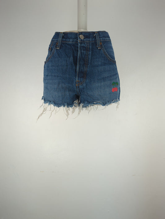 Short Azul Jeans Levi's