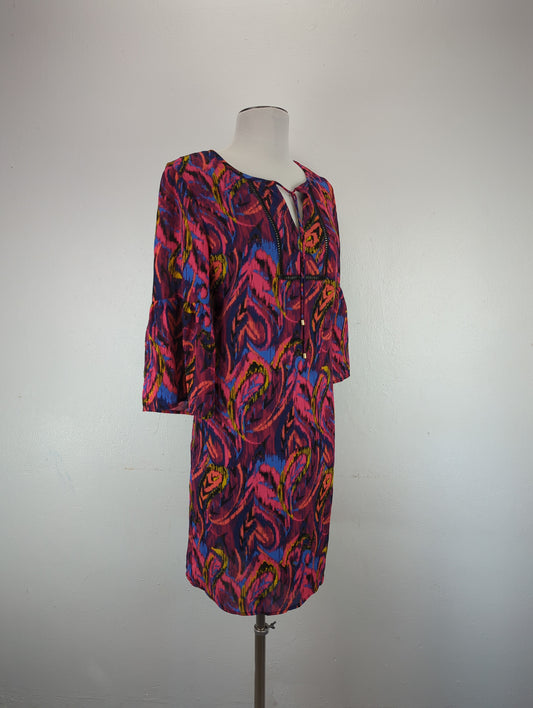 Vestido Multicolor Cappa galla