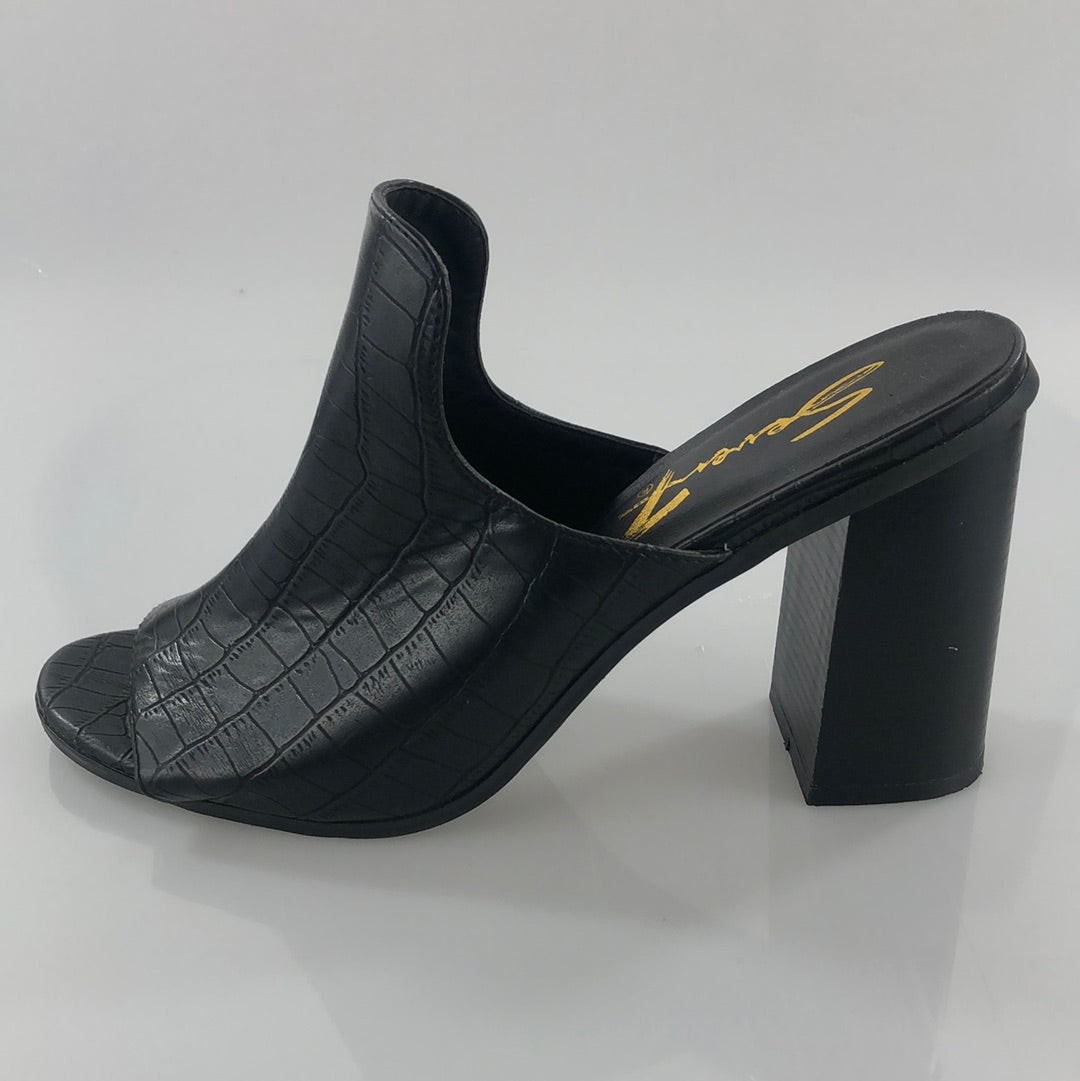 Zapatilla Negro Seven7