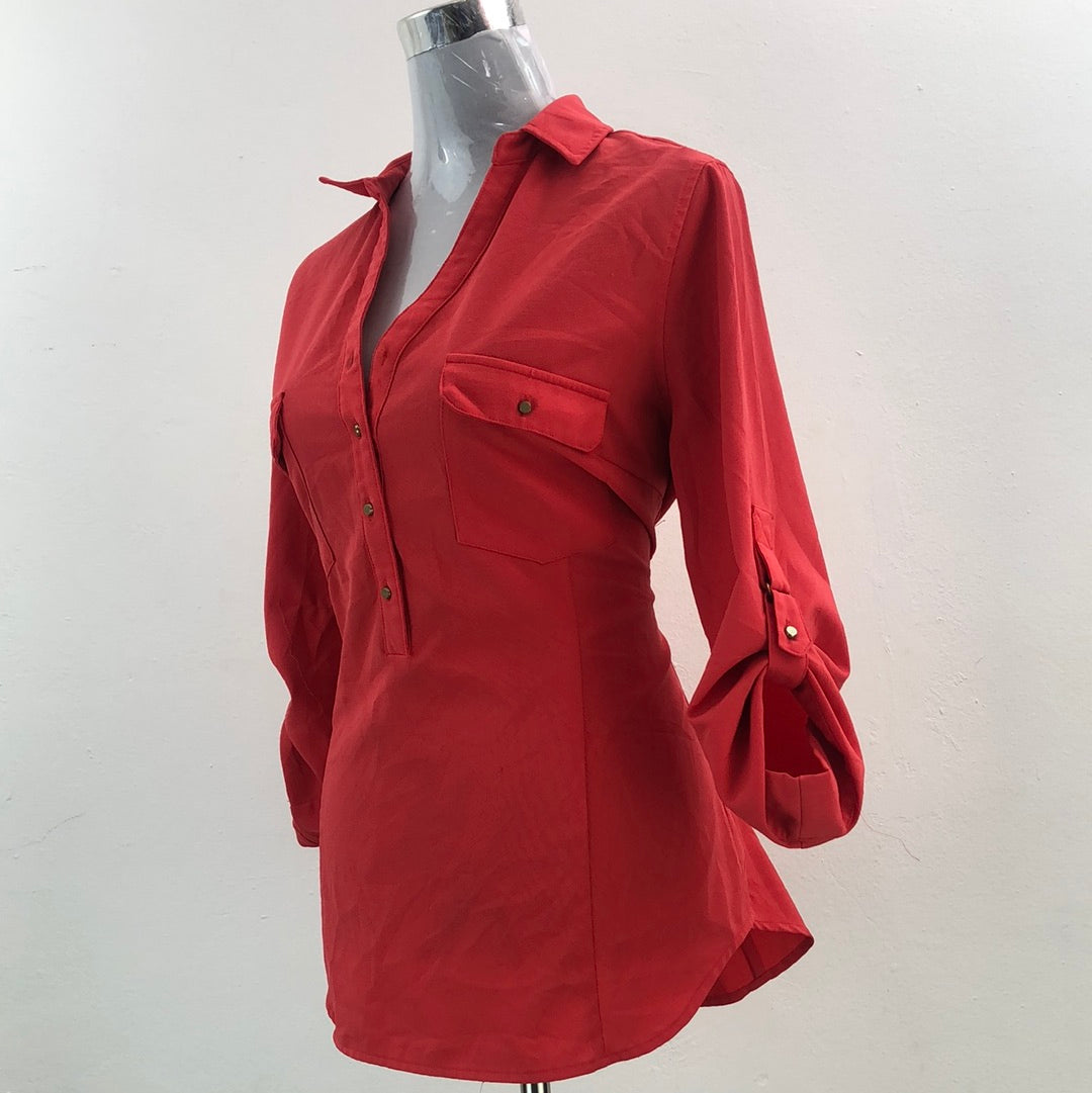 Blusa Rojo Skies Are Blue