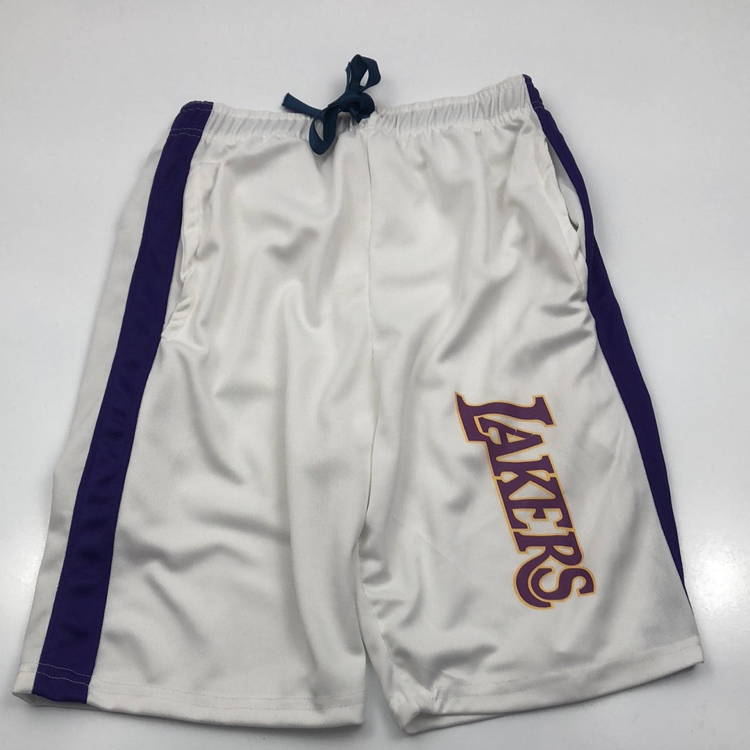 Short de Hombre Blanco Lakers