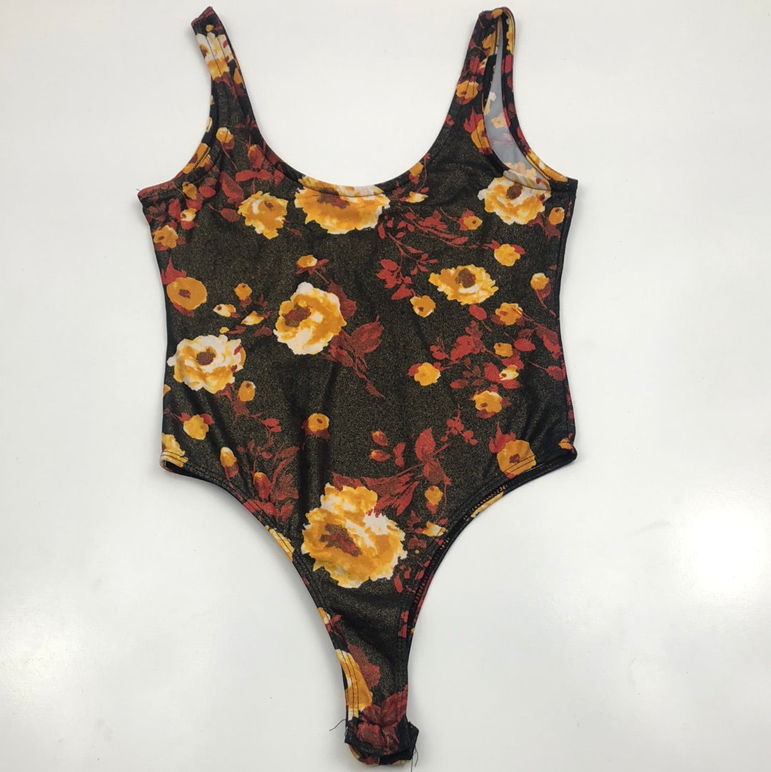 Body Dorado de Flores Polly Esther