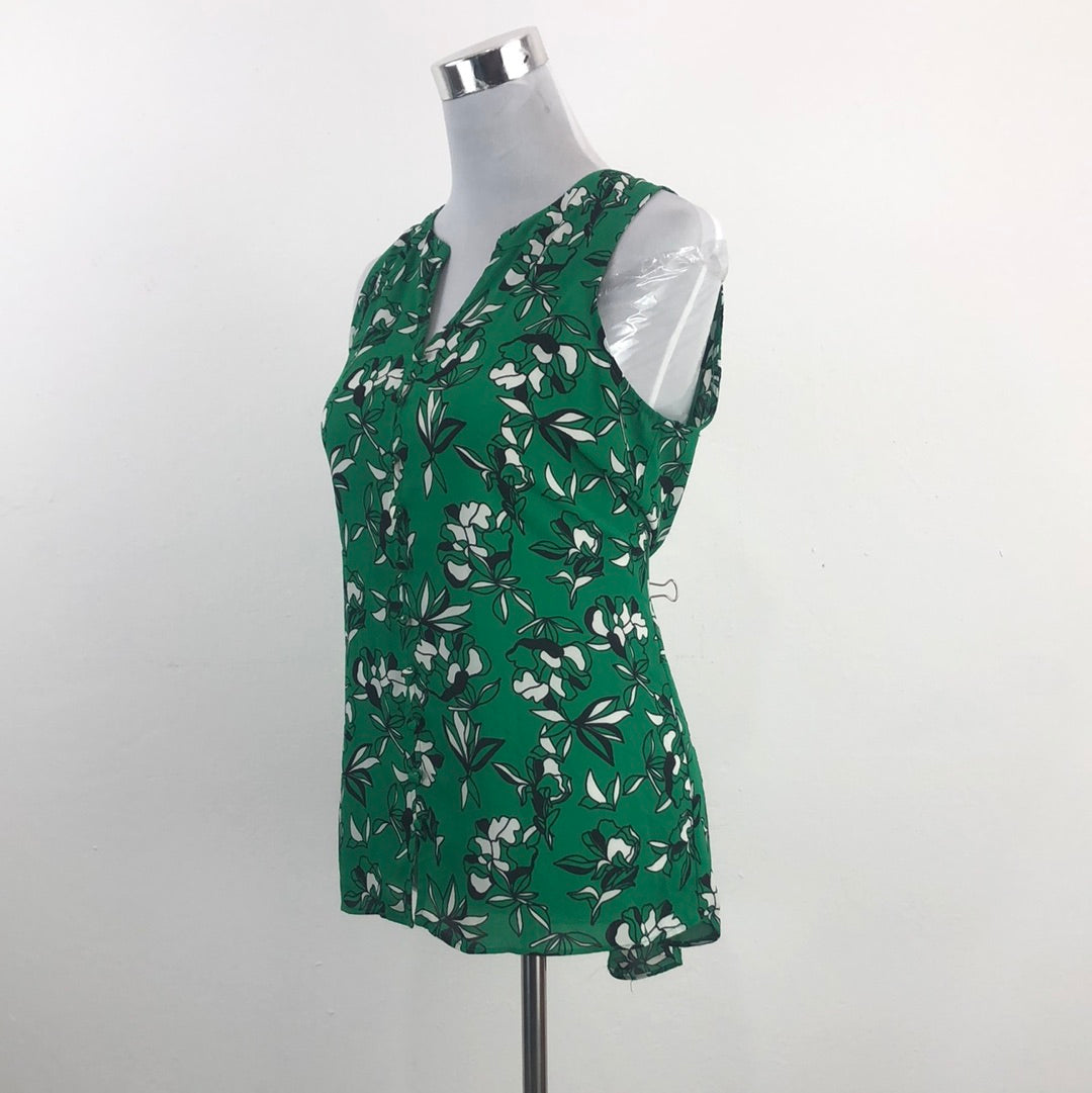 Blusa Verde de Flores Rose Olive