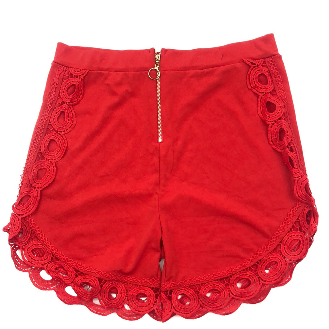 Short Corto de Mujer Rojo