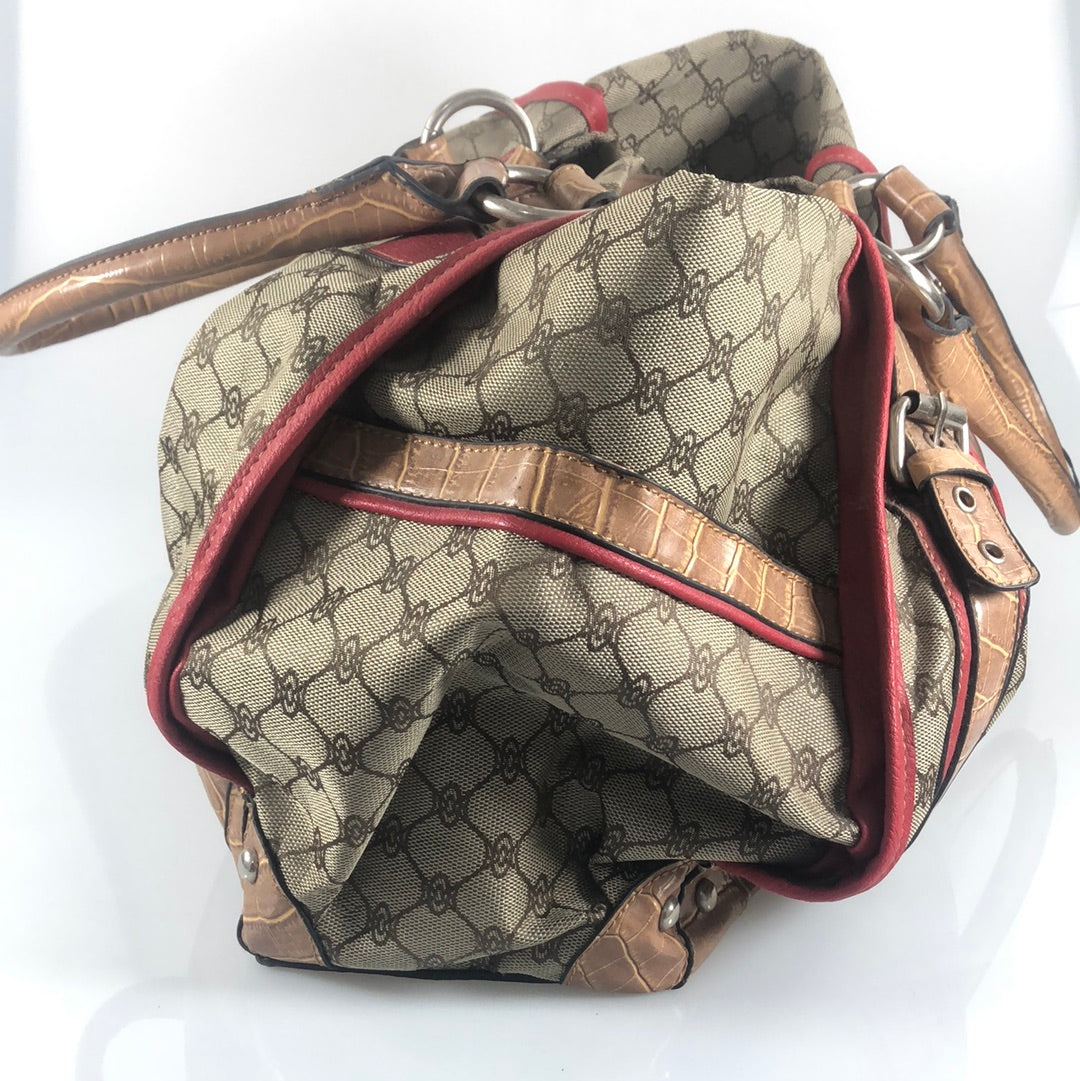 Cartera Marron John Romaine