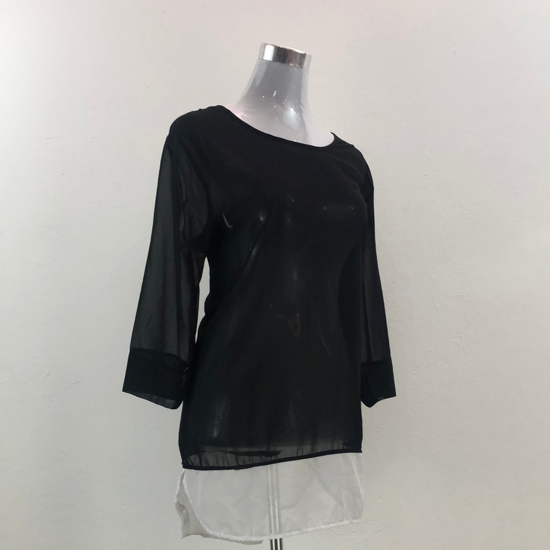 Blusa Negro Jonathan Martin Collection