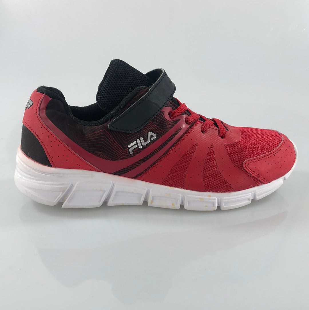 Calzado deportivo rojo fila