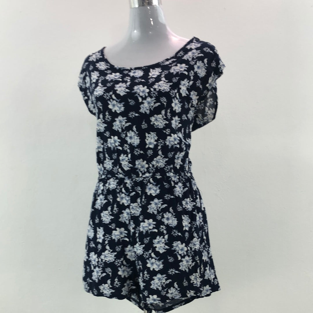 Enterizo de Flores Azul Forever21