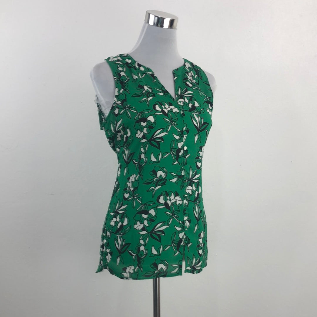 Blusa Verde de Flores Rose Olive