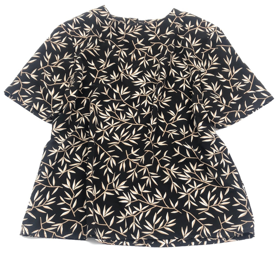 Blusa Negro de Flores Worthington