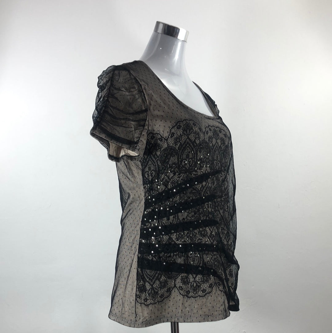 Blusa Crema White House Black Market