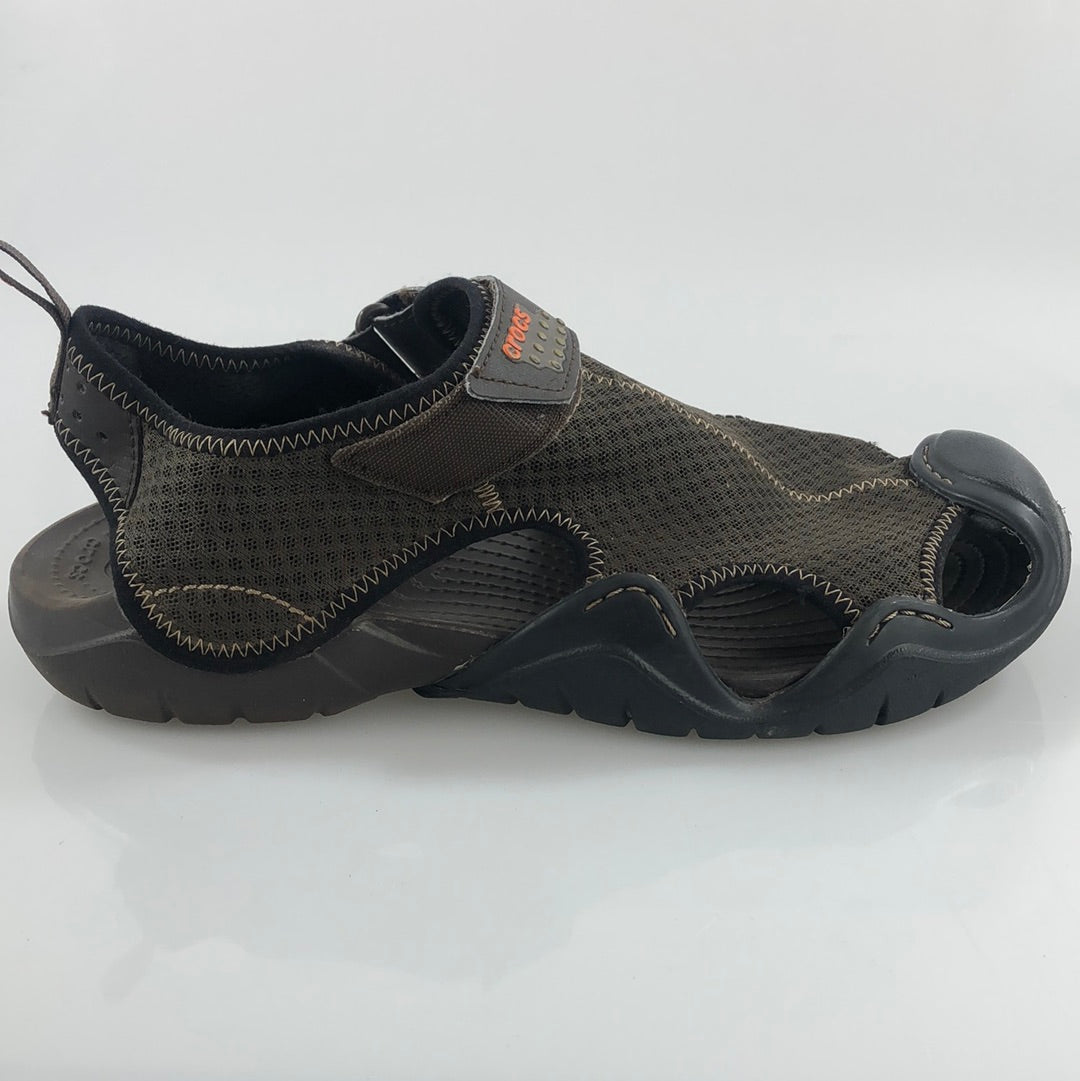 Sandalias de Hombre Chocolate Crocs