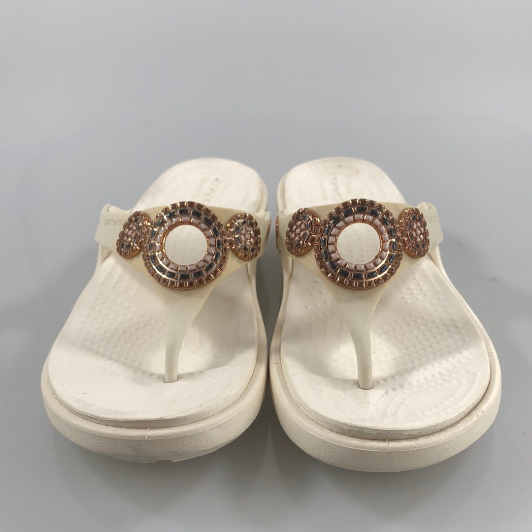 Calisos Infantil Blanco Crocs