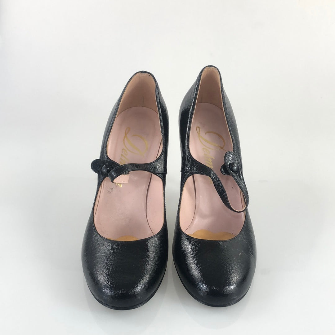 Zapatos de Mujer Negro Delman
