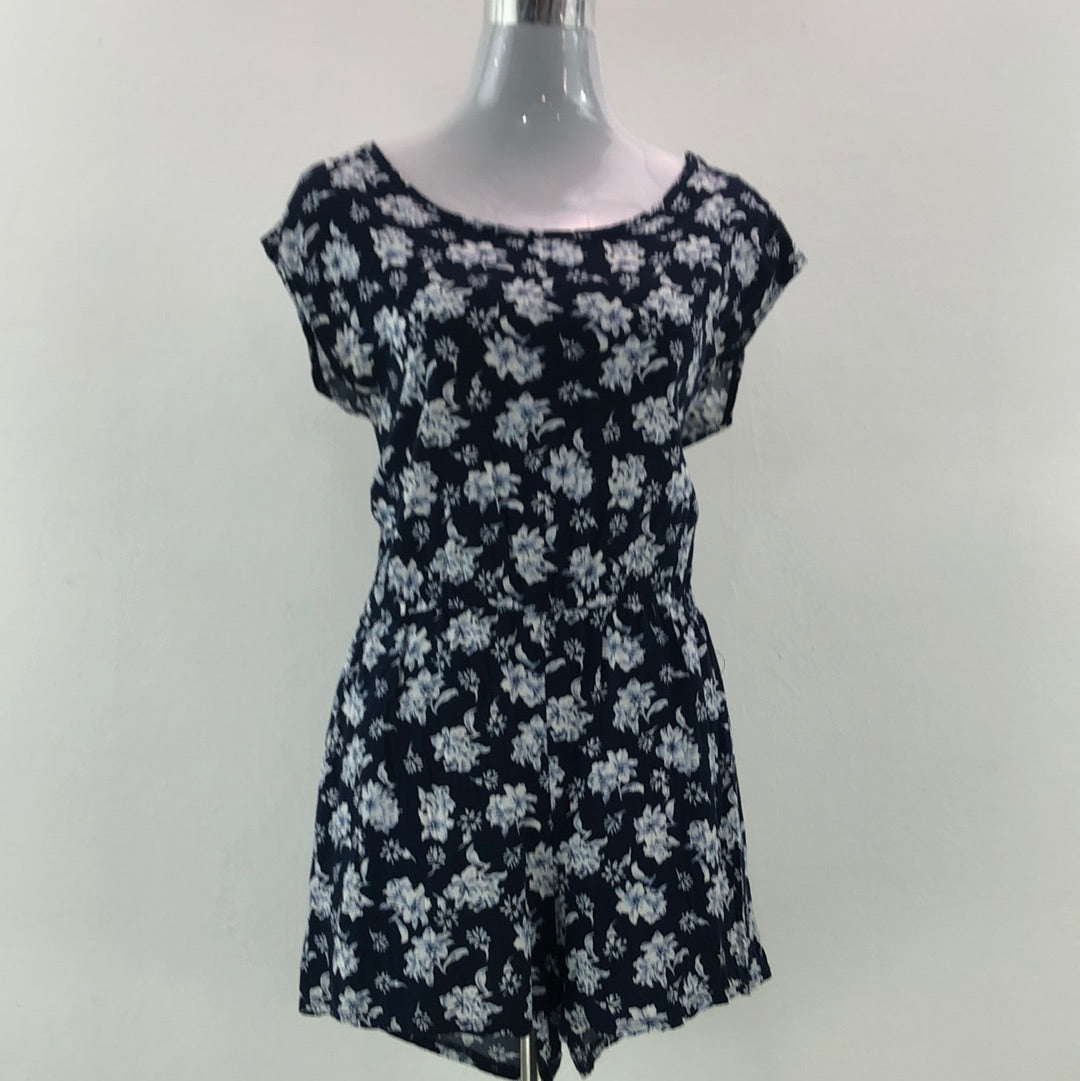 Enterizo de Flores Azul Forever21