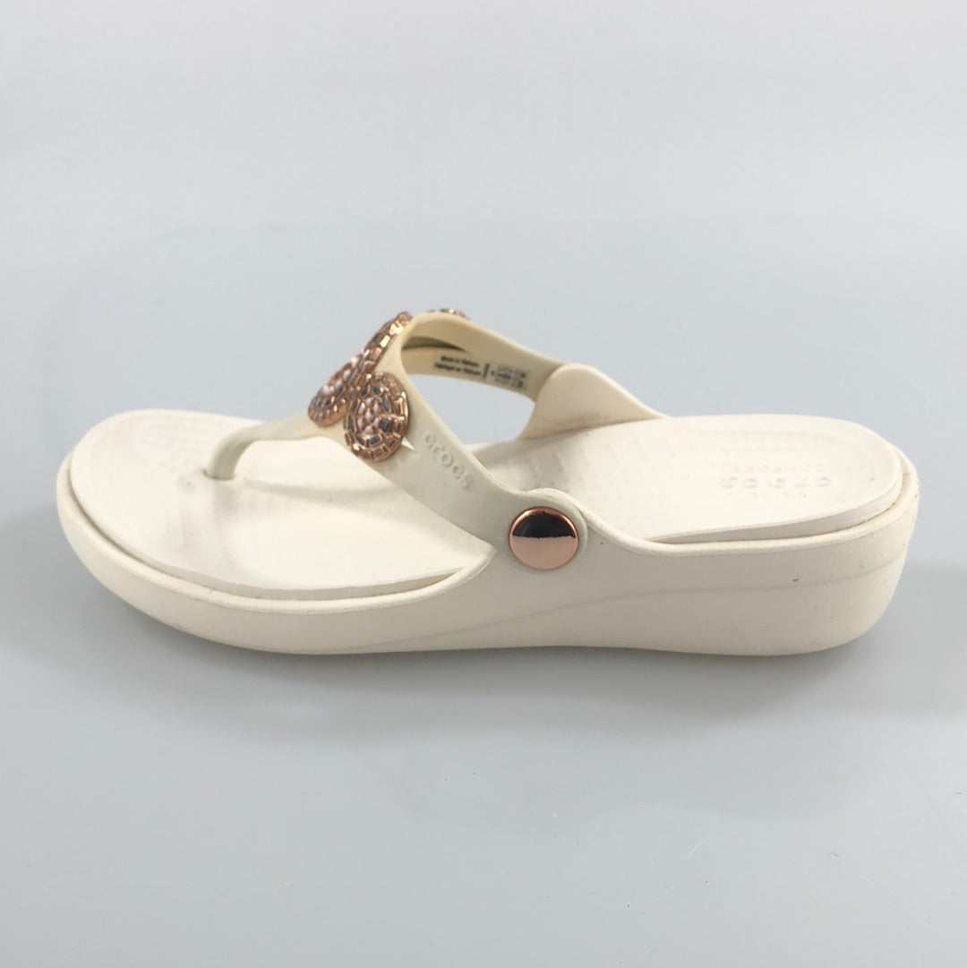 Calisos Infantil Blanco Crocs
