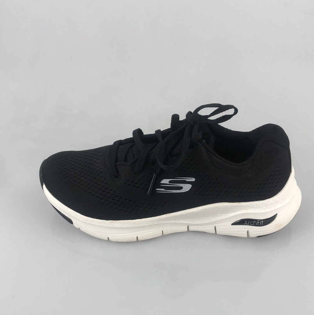 Tenis Deportivo Negro Skechers