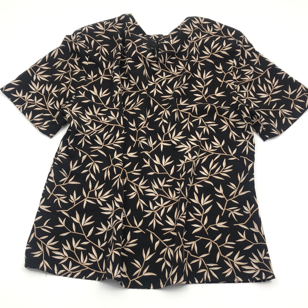 Blusa Negro de Flores Worthington