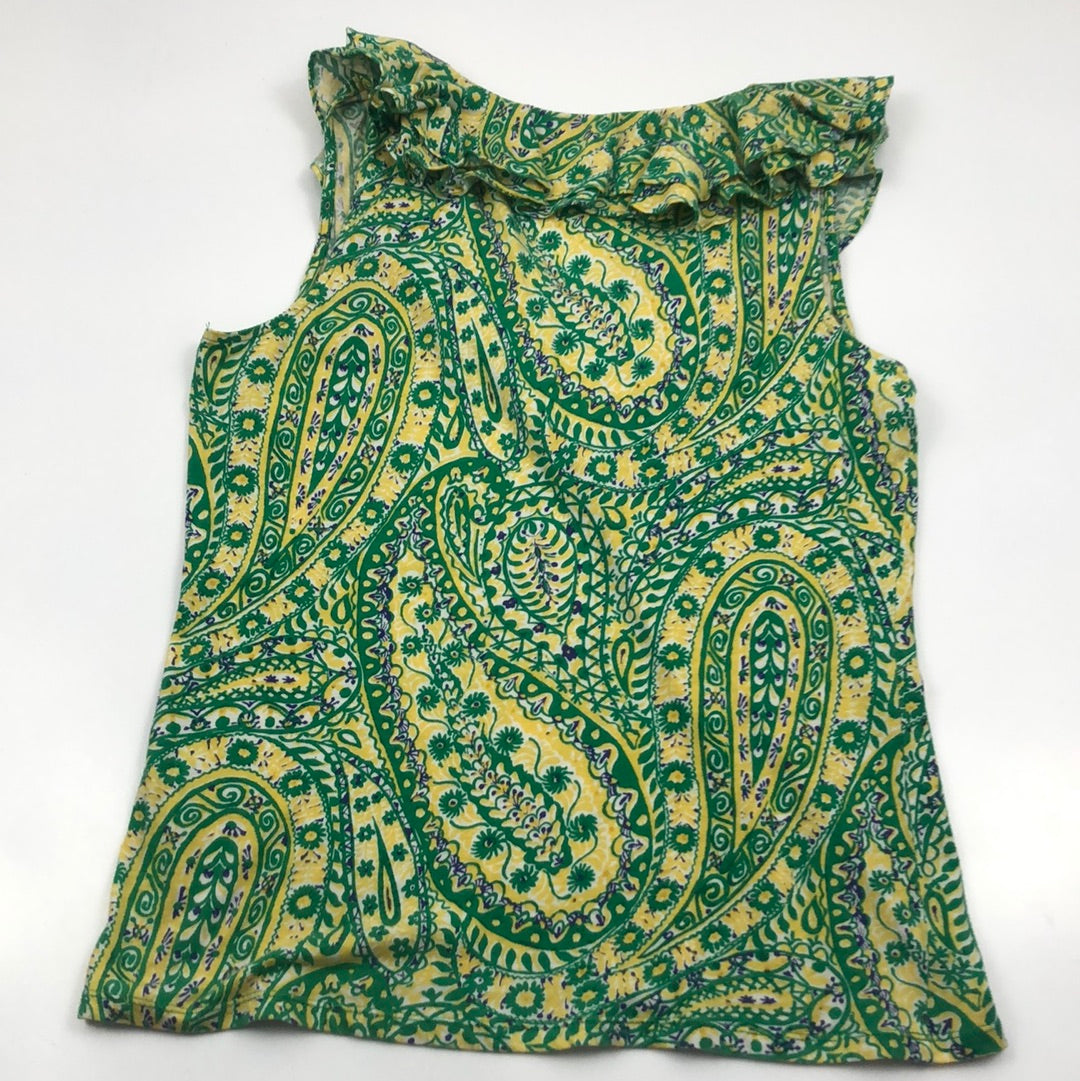 Blusa Verde de Flores