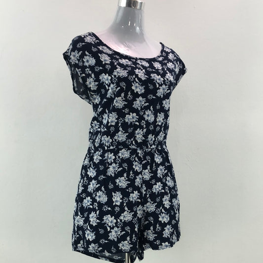 Enterizo de Flores Azul Forever21