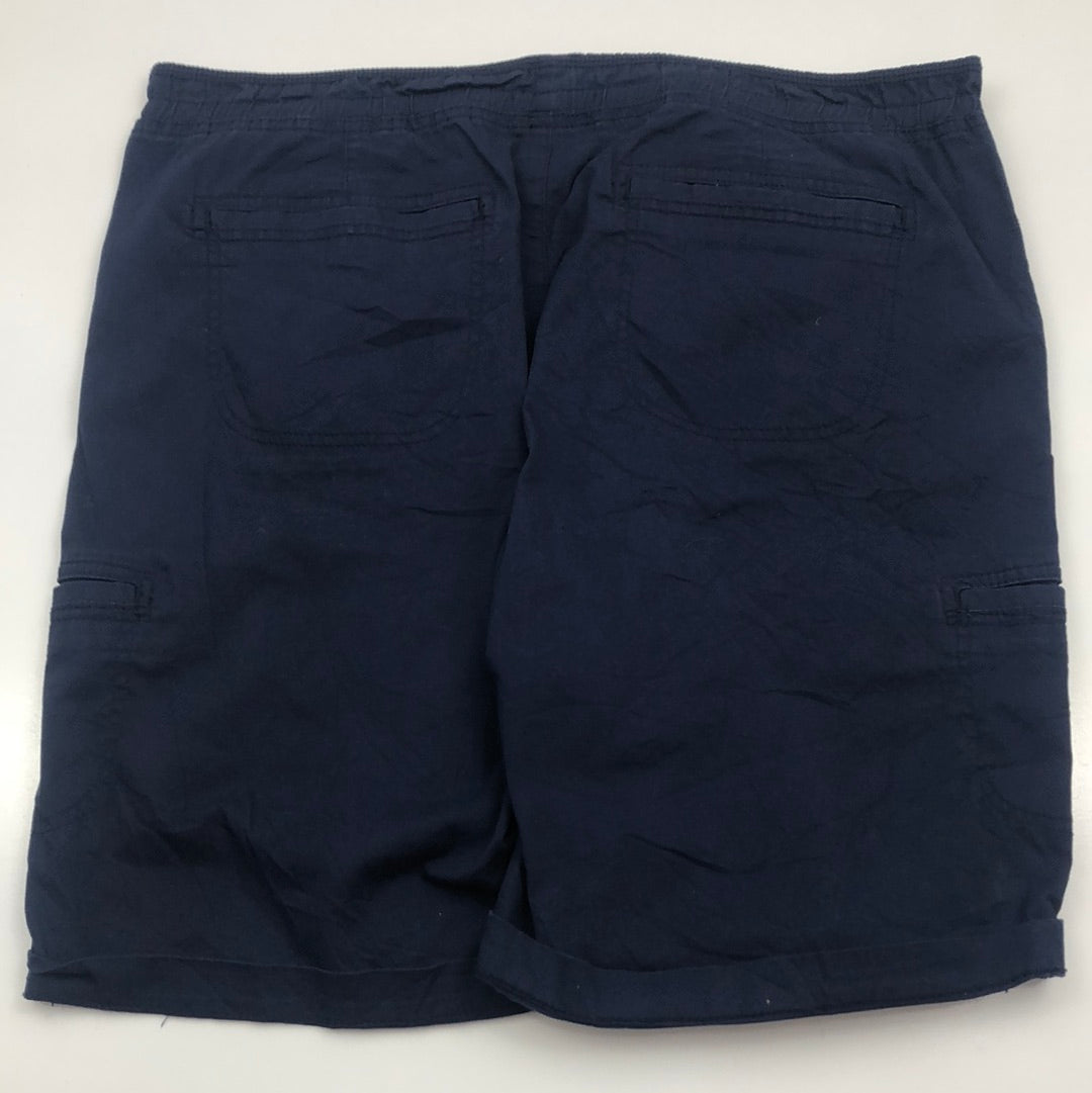 Short de Hombre Azul Marino Relaxed Fit