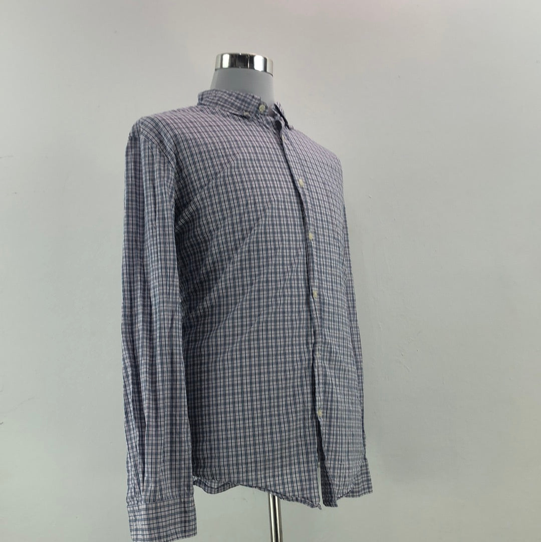 Camisa para Hombre de Cuadro Azul St John Bay