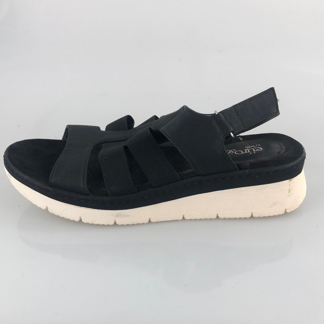 Sandalias Negro Euro Soft