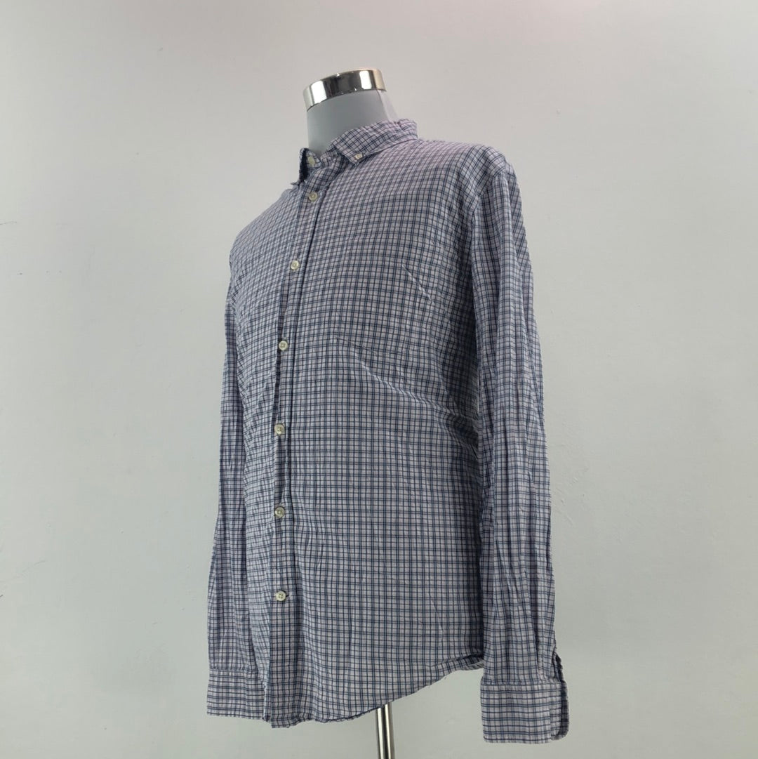Camisa para Hombre de Cuadro Azul St John Bay
