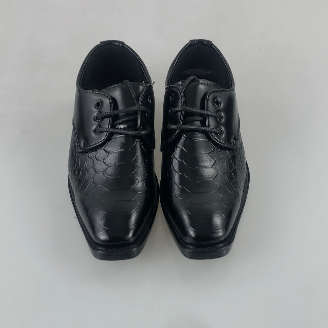Zapatos Escolar de Niños Negro Evergren