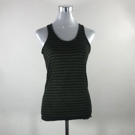 Camiseta de Mujer Verde de Rayas