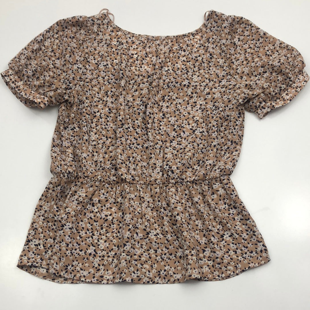 Blusa Crema de Flores Sienna Sky