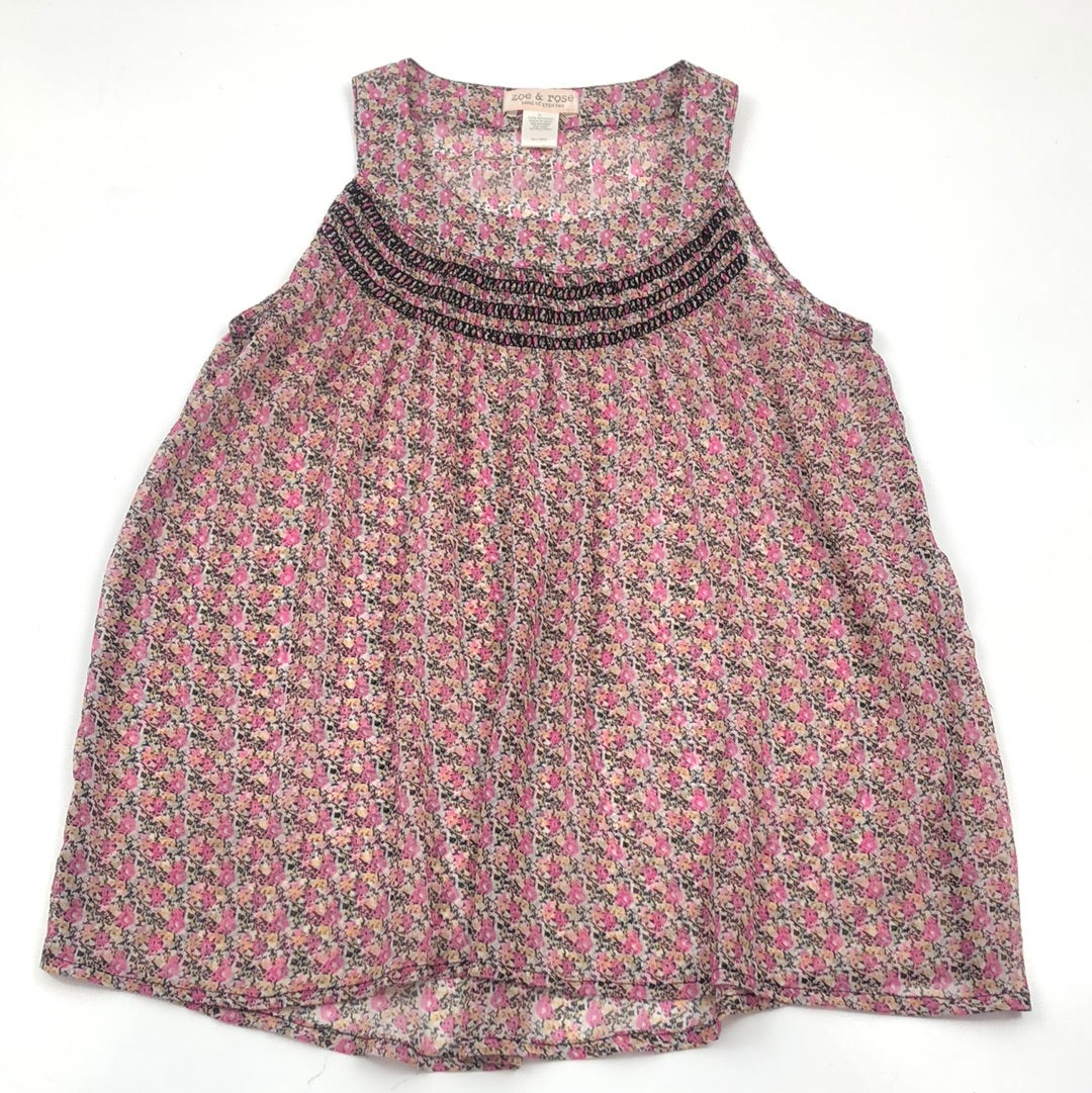 Blusa Rosado de Flores Zoe Rose