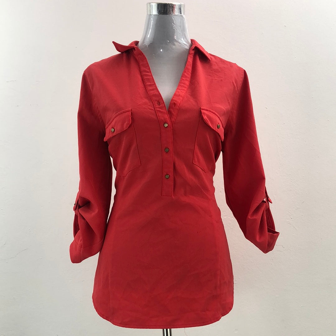 Blusa Rojo Skies Are Blue