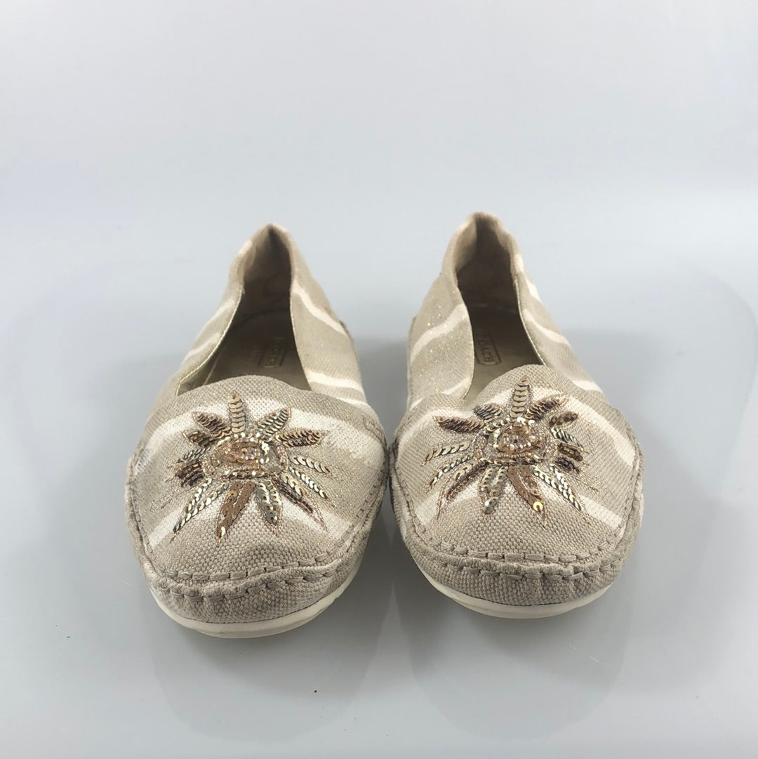 Alpargatas de Mujer Crema Coach
