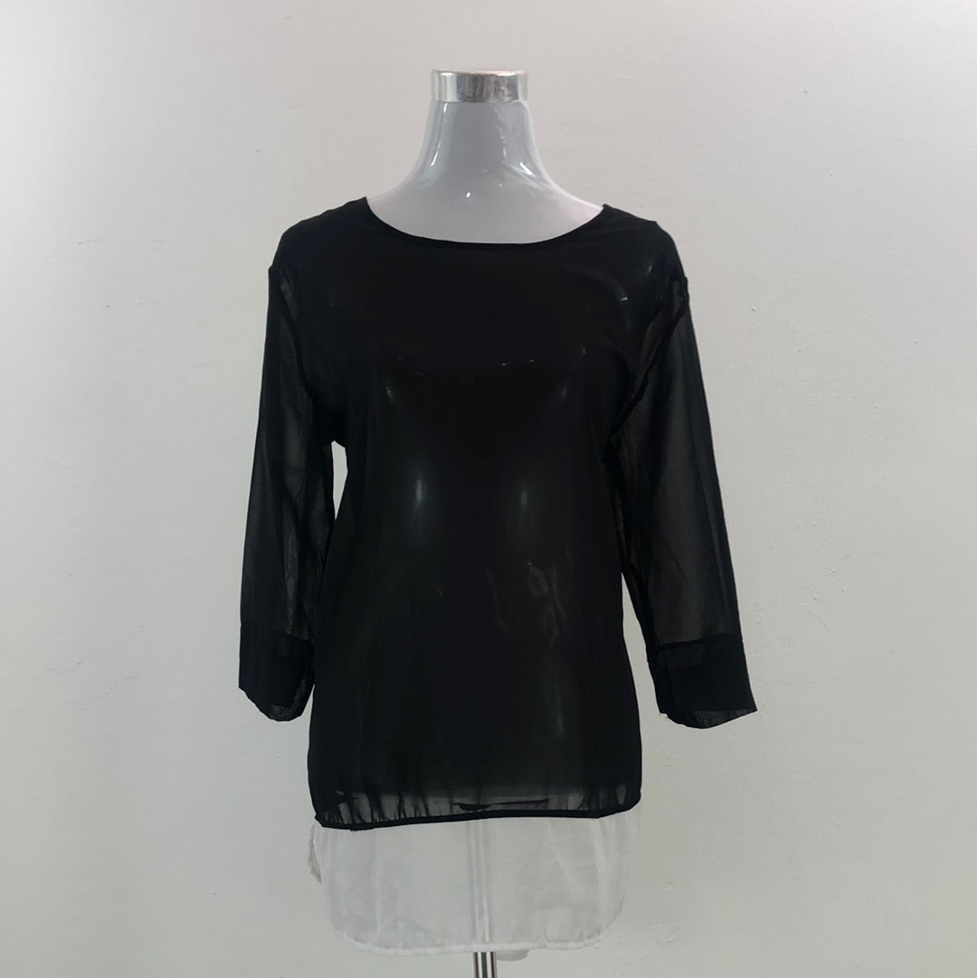 Blusa Negro Jonathan Martin Collection