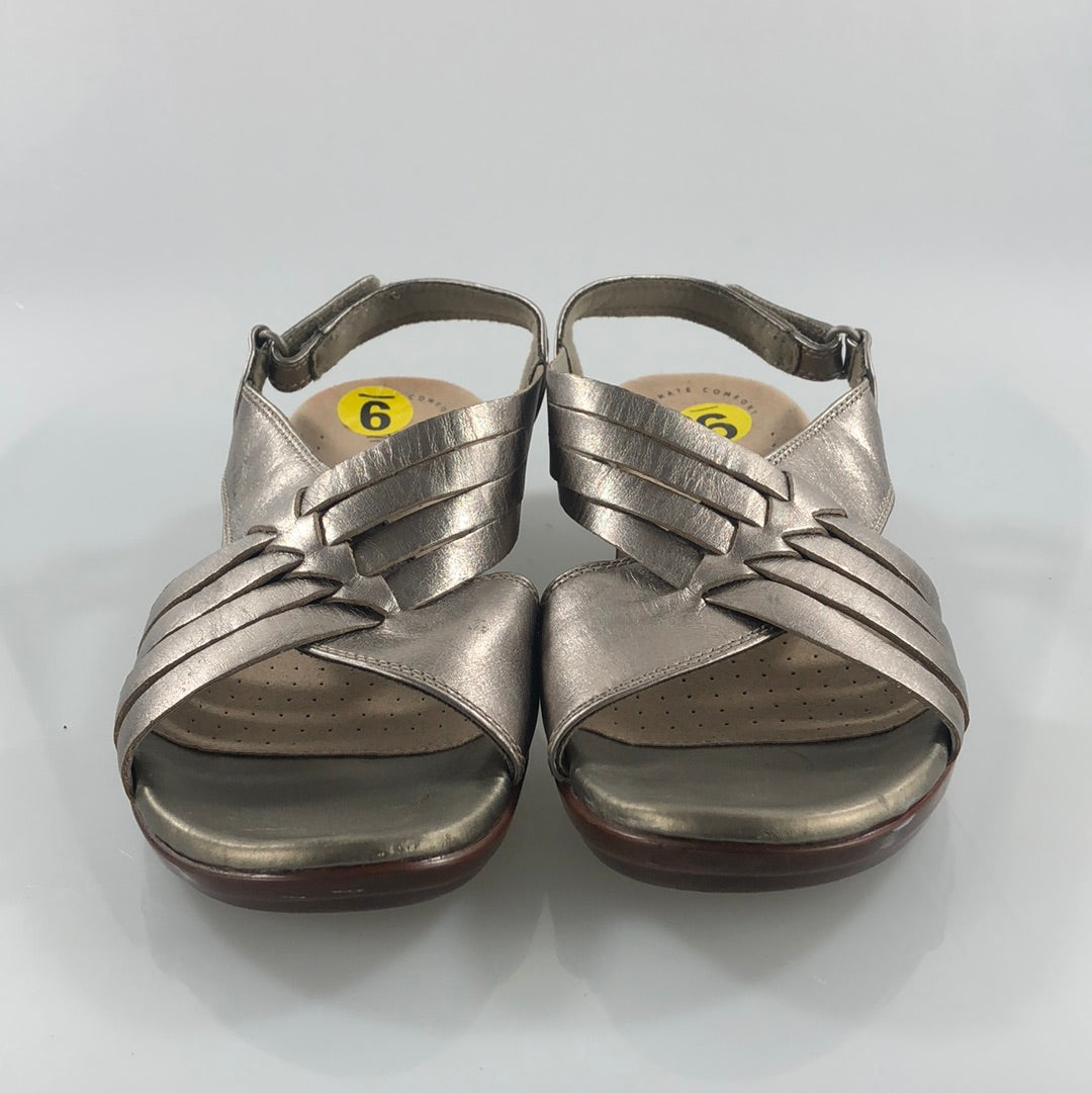 Zapatilla Plateado Collection Clarks