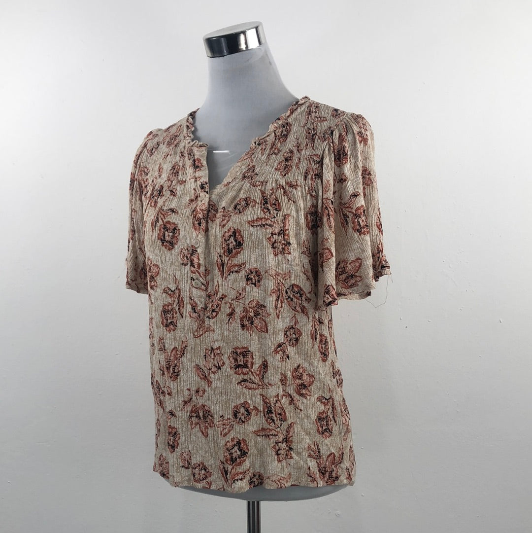 Blusa Crema de Flores Maurices