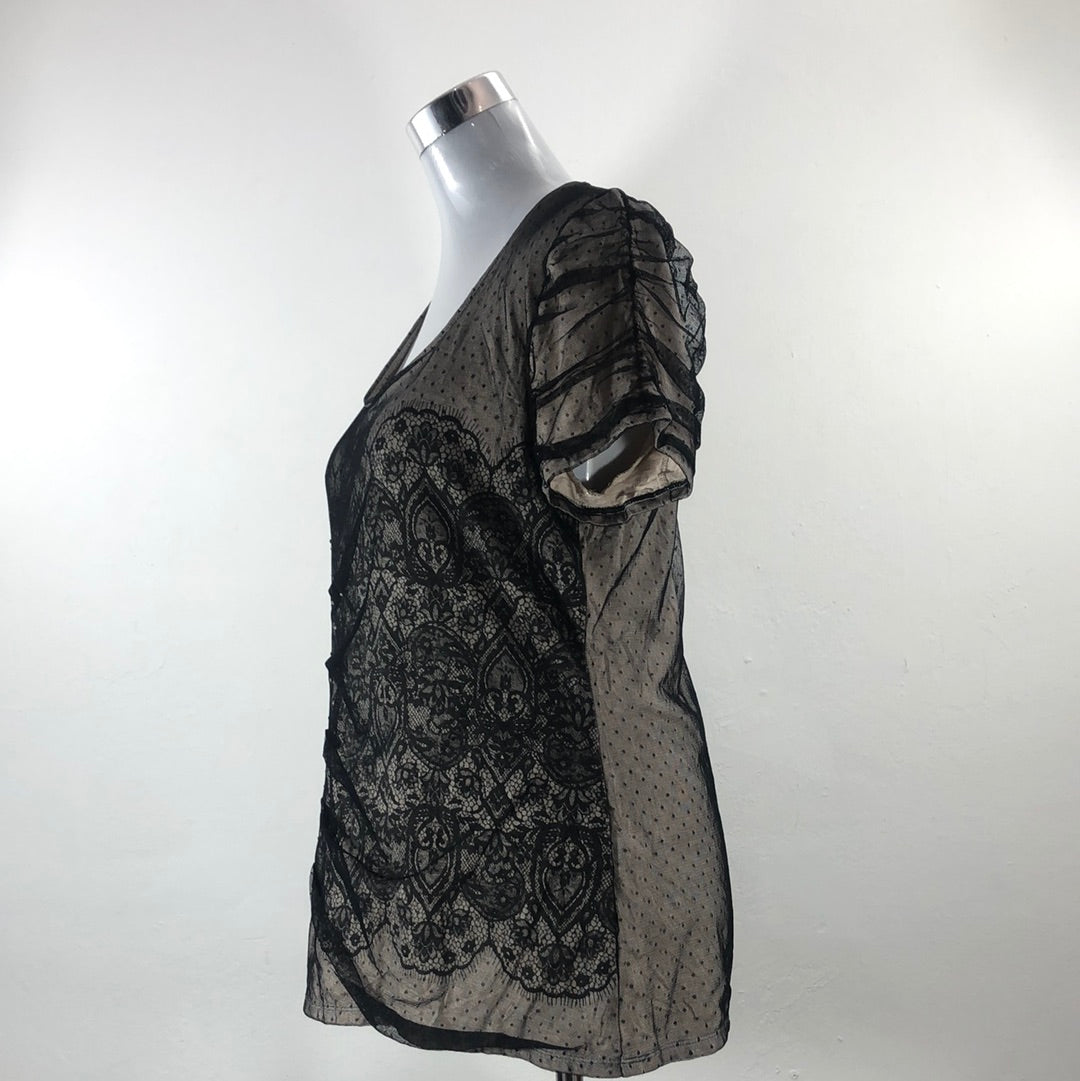 Blusa Crema White House Black Market