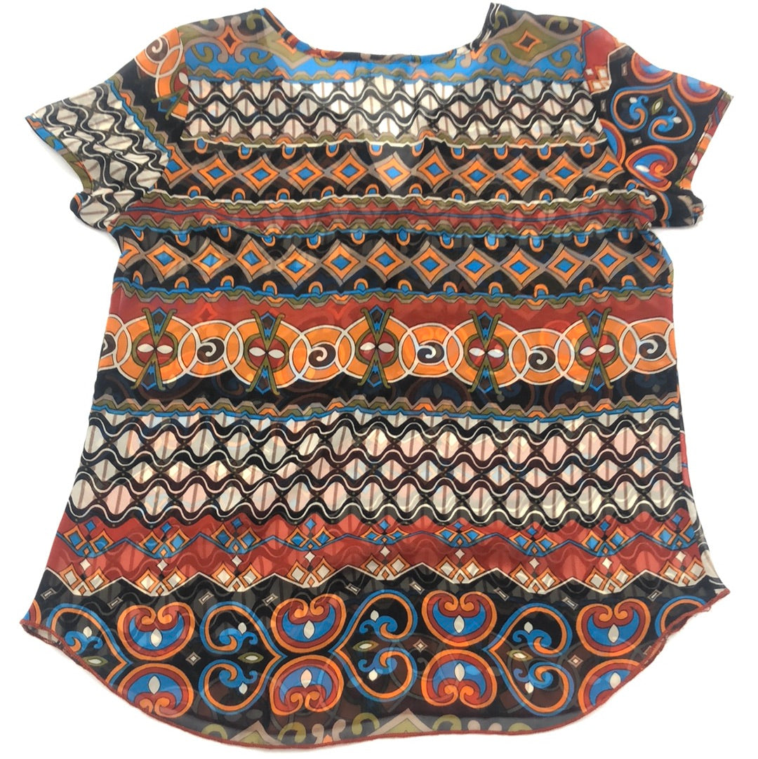 Blusa Marron Tribales Chico