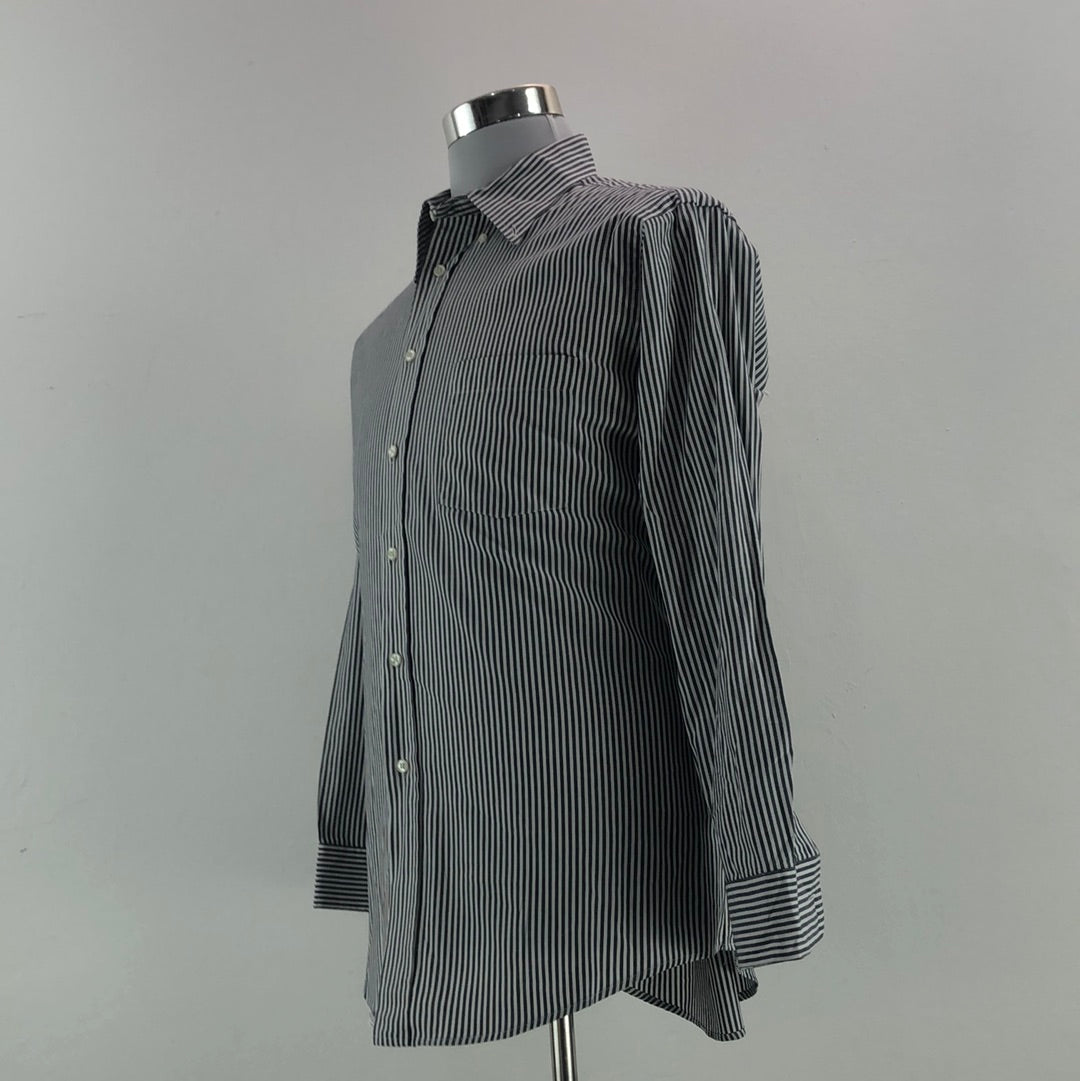 Camisa para Hombre de Raya Gris Saddlebred