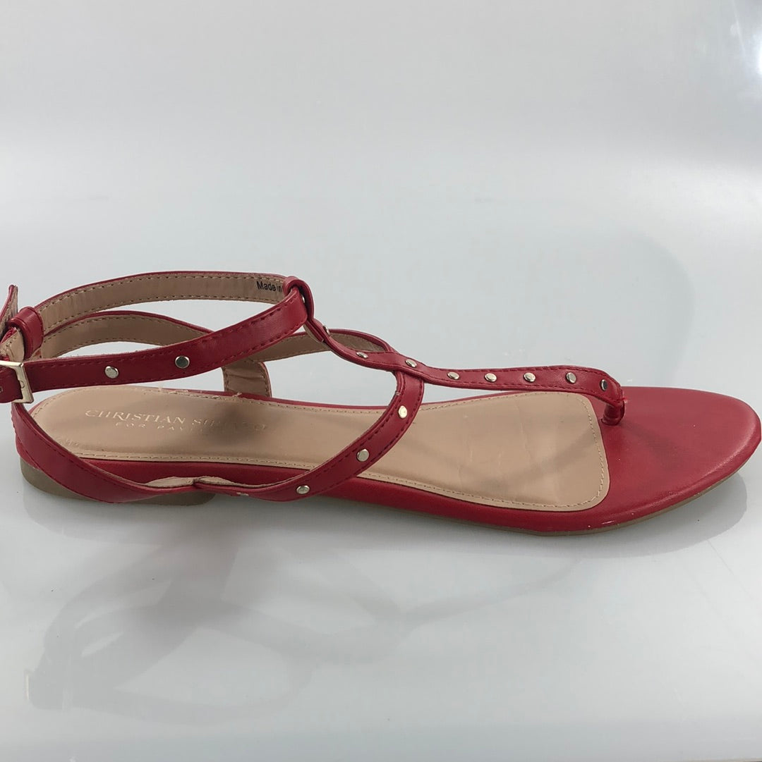 Calzado de Mujer Rojo Christian Siriano