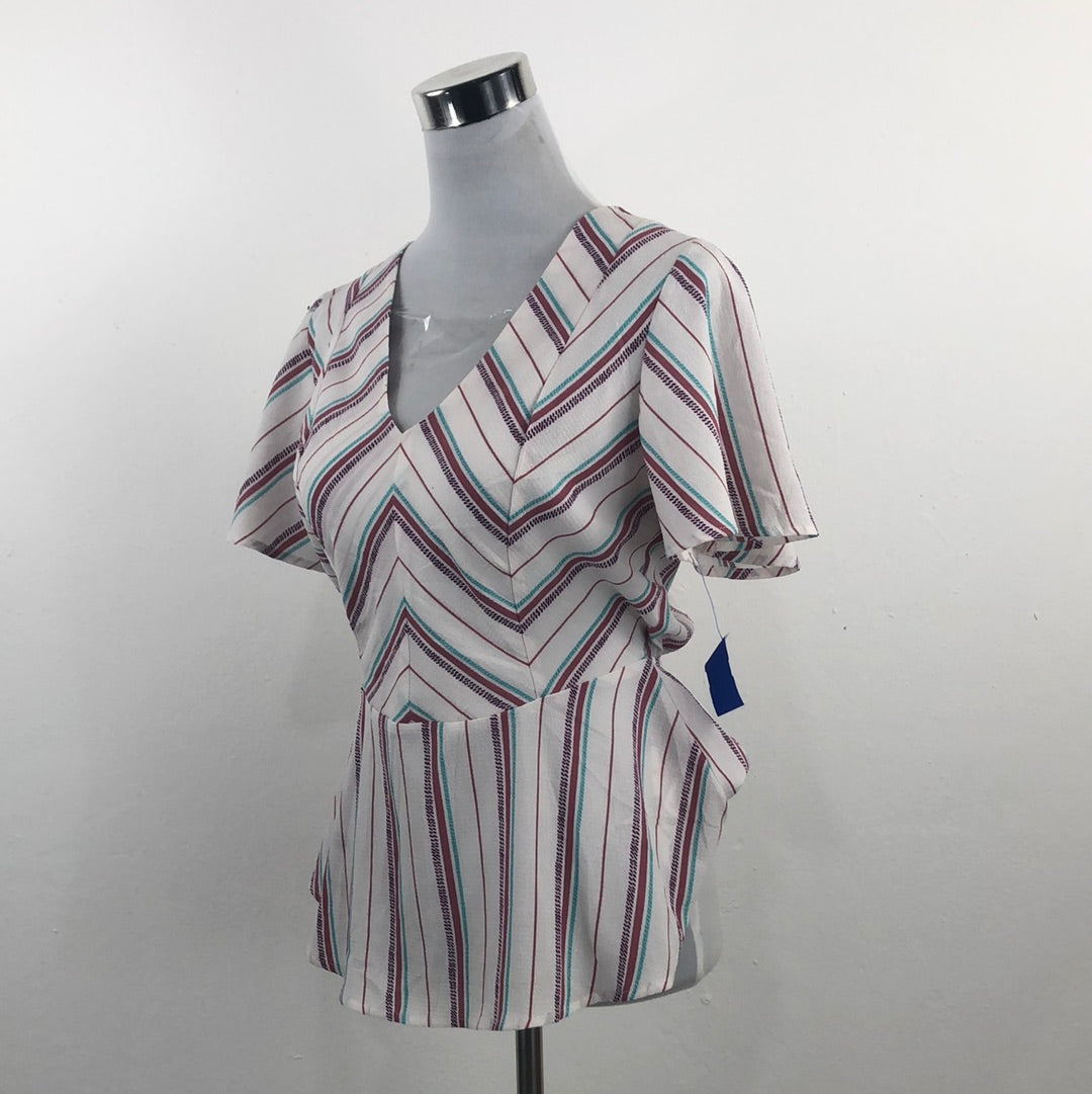 Blusa Crema de Rayas Monteau