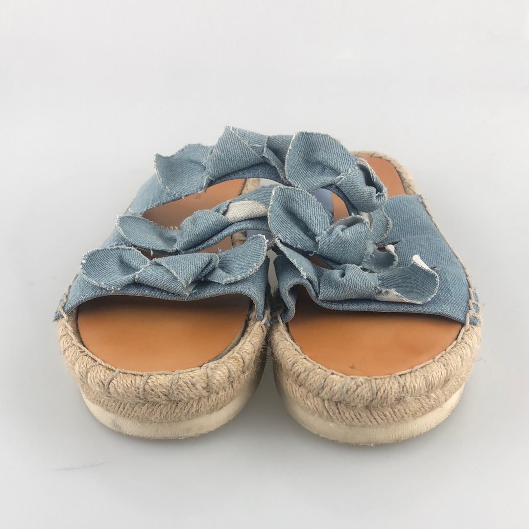 Sandalia Azul American Eagle
