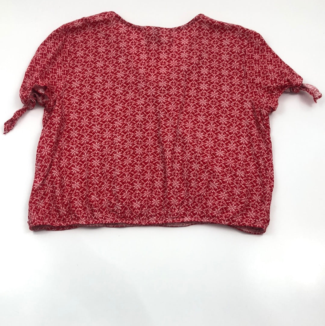 Blusa Rojo de Flores Universal Thread