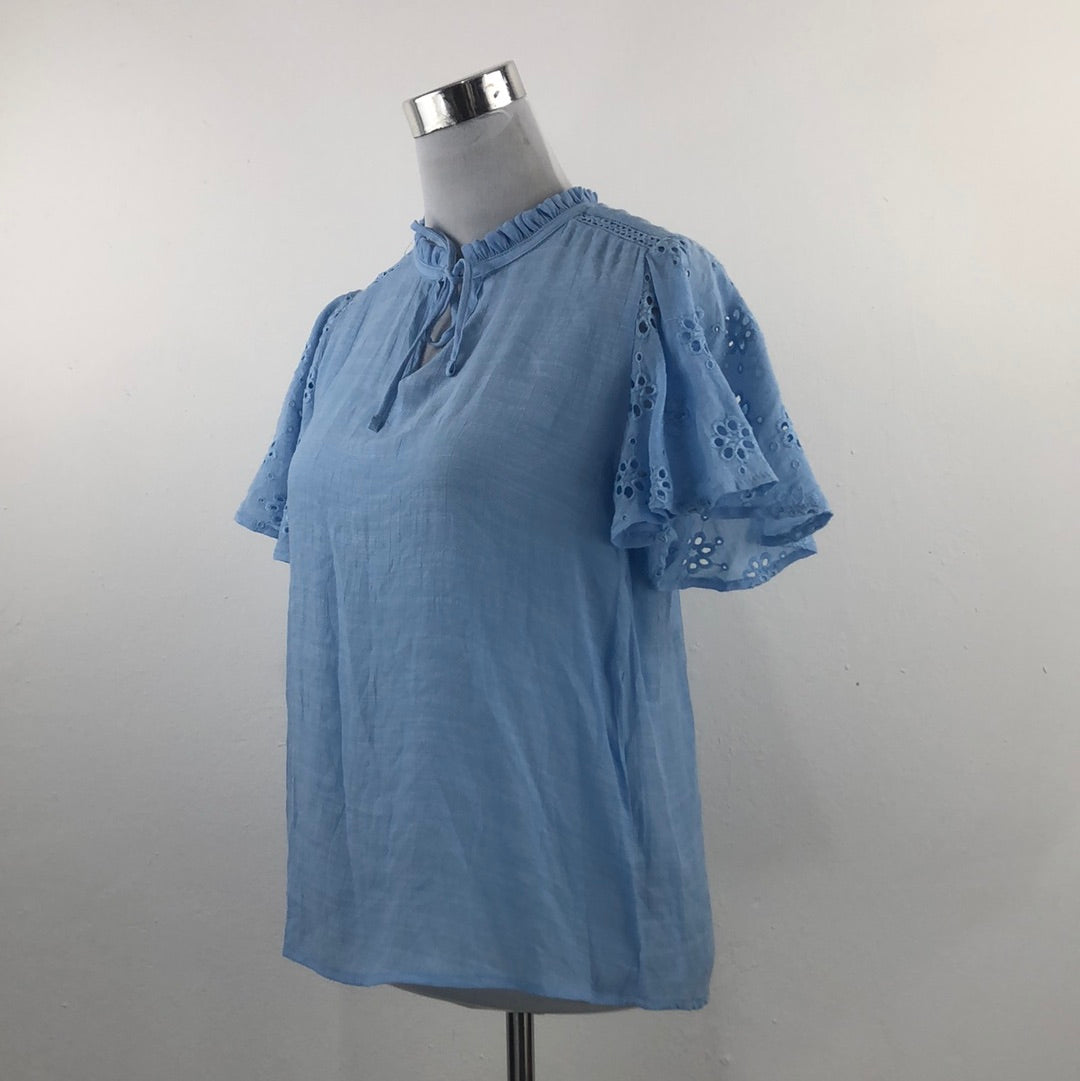 Blusa Azul Tint Shadow