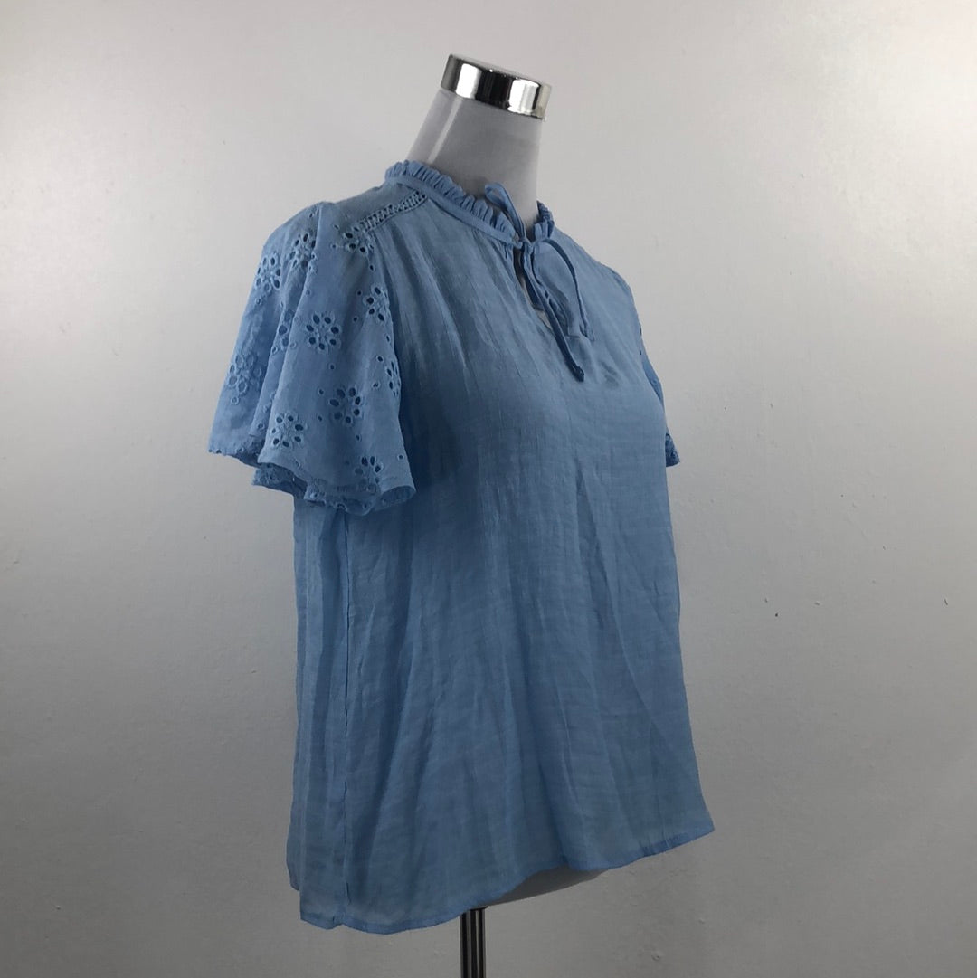 Blusa Azul Tint Shadow